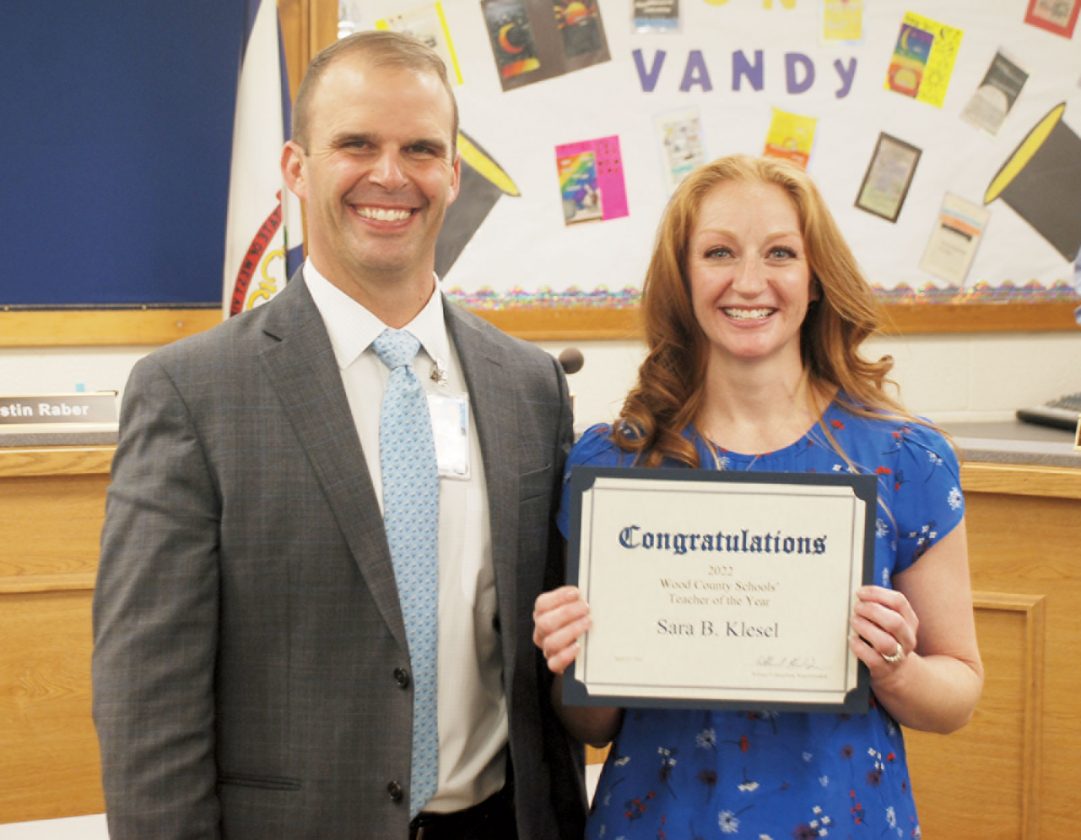 Klesel named Wood County Schools Teacher of the Year News, Sports